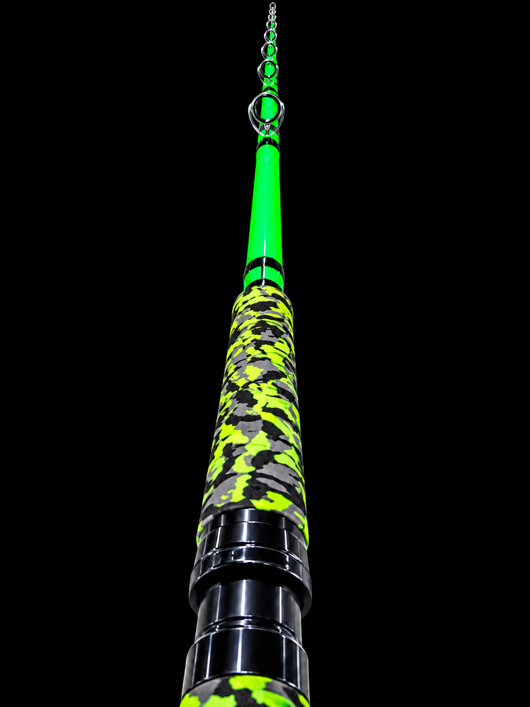 Green Candy Catfish Rods