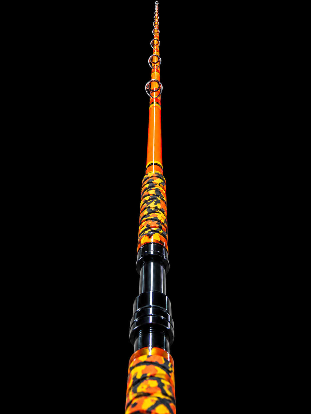 Orange Candy Catfish Rods