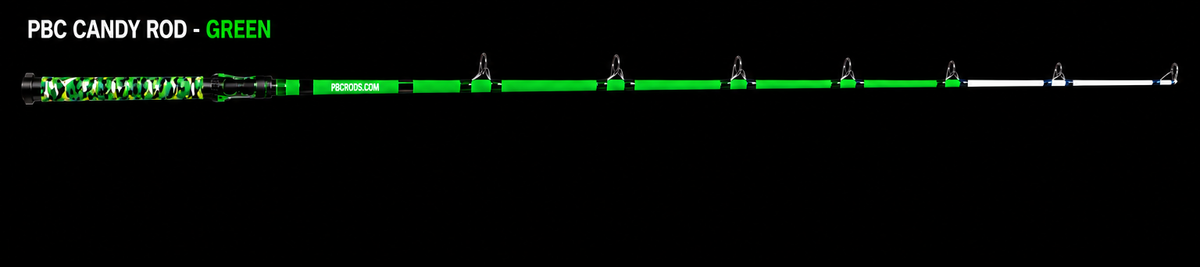 GREEN CATFISH ROD 4 ROD DEAL